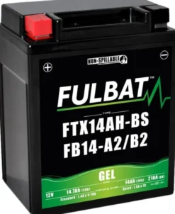 Akumulator żelowy Fulbat YB14-A2/YB14-B2/YTX14AH-BS (bezobsługowy)