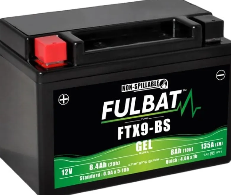 Akumulator żelowy Fulbat YTX9-BS (bezobsługowy)