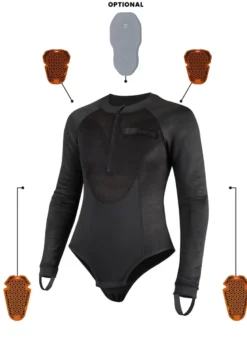 Damskie body Pando Moto BIA Black