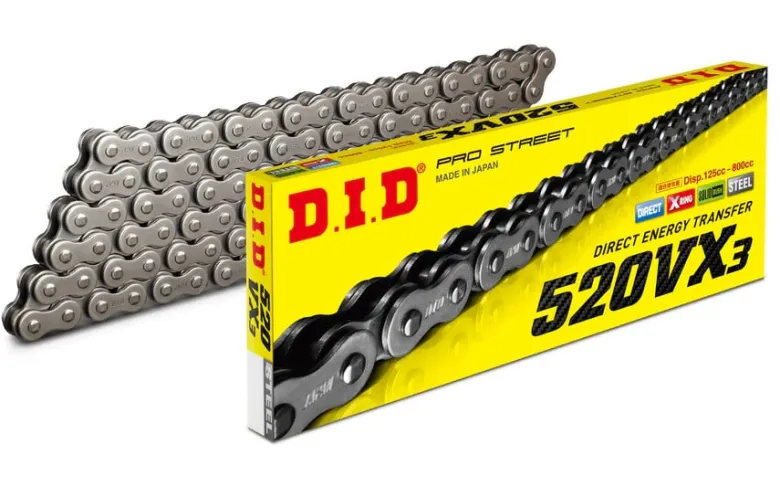 DID 520VX3 Łańcuch Napędowy X-ring