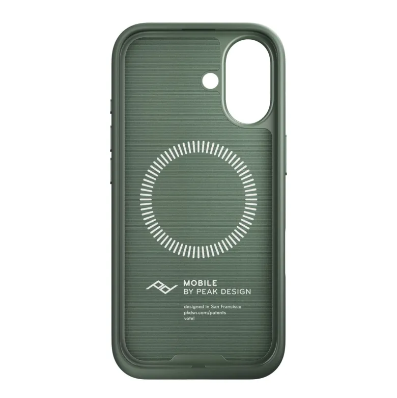 Etui na telefon Peak Design Everyday Fabric Case Szarozielone
