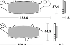 Klocki hamulcowe Brembo 07KA19