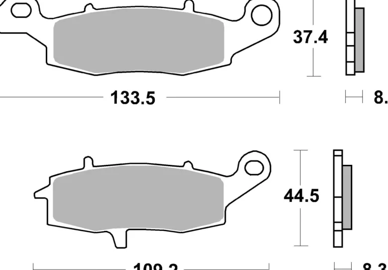 Klocki hamulcowe Brembo 07KA18