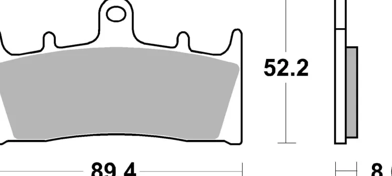 Klocki hamulcowe Brembo 07SU19