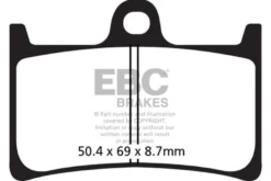 Klocki hamulcowe EBC FA252