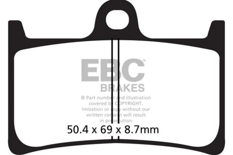 Klocki hamulcowe EBC FA252