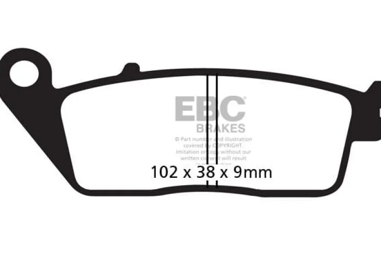 Klocki hamulcowe EBC FA226