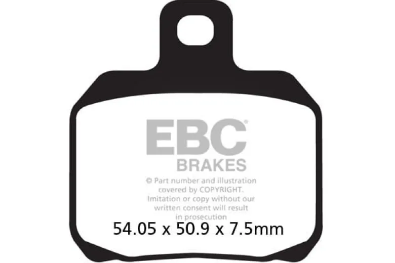 Klocki hamulcowe EBC FA266