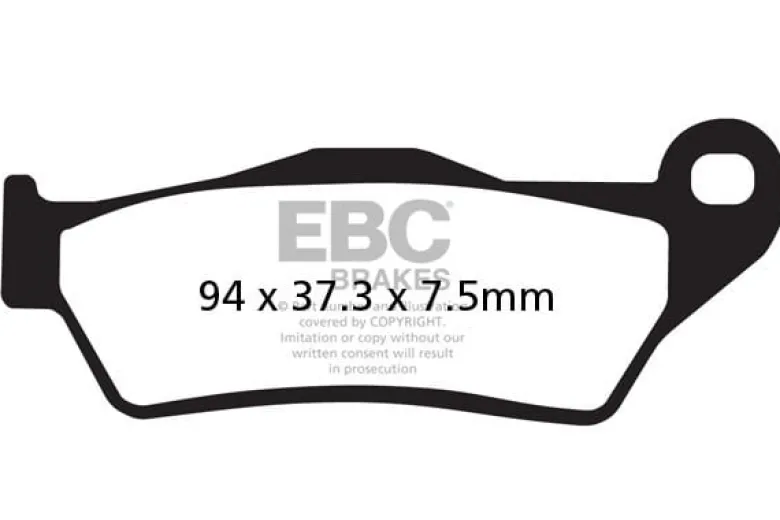 Klocki hamulcowe EBC FA181