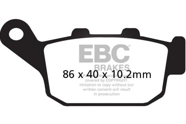 Klocki hamulcowe EBC FA140