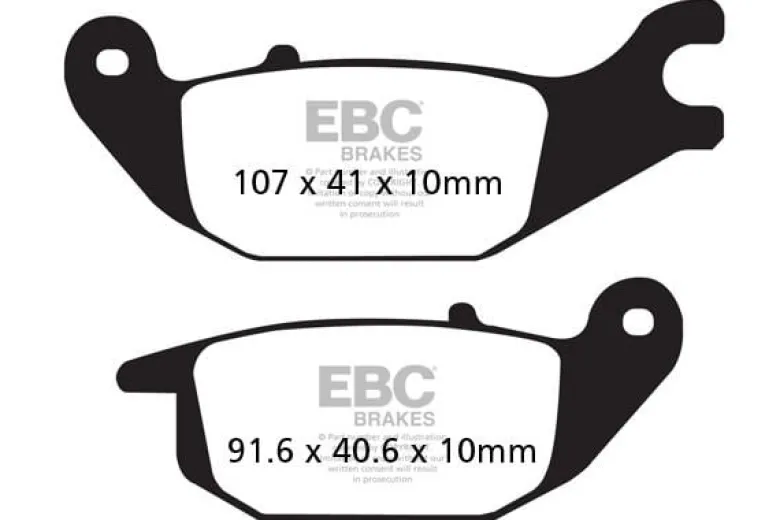 Klocki hamulcowe EBC FA343