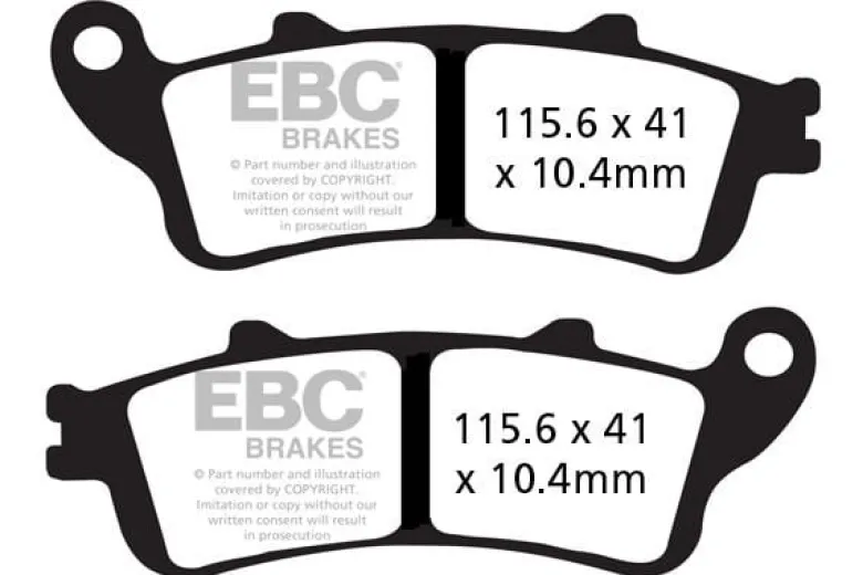 Klocki hamulcowe EBC FA261/2