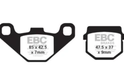 Klocki hamulcowe EBC SFA083 skuterowe