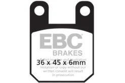 Klocki hamulcowe EBC SFA115 skuterowe