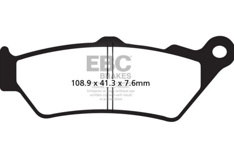 Klocki hamulcowe EBC SFA209/2 skuterowe