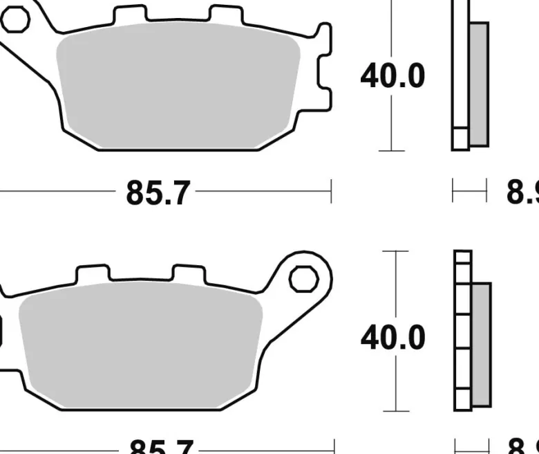 Klocki Hamulcowe TRW MCB634