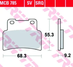 Klocki Hamulcowe TRW MCB785
