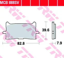 Klocki Hamulcowe TRW MCB888