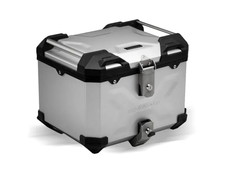 Kufer Centralny Sw-Motech Trax Adv Topcase Silver 38L
