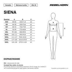Kurtka skórzana Rebelhorn Siena Lady
