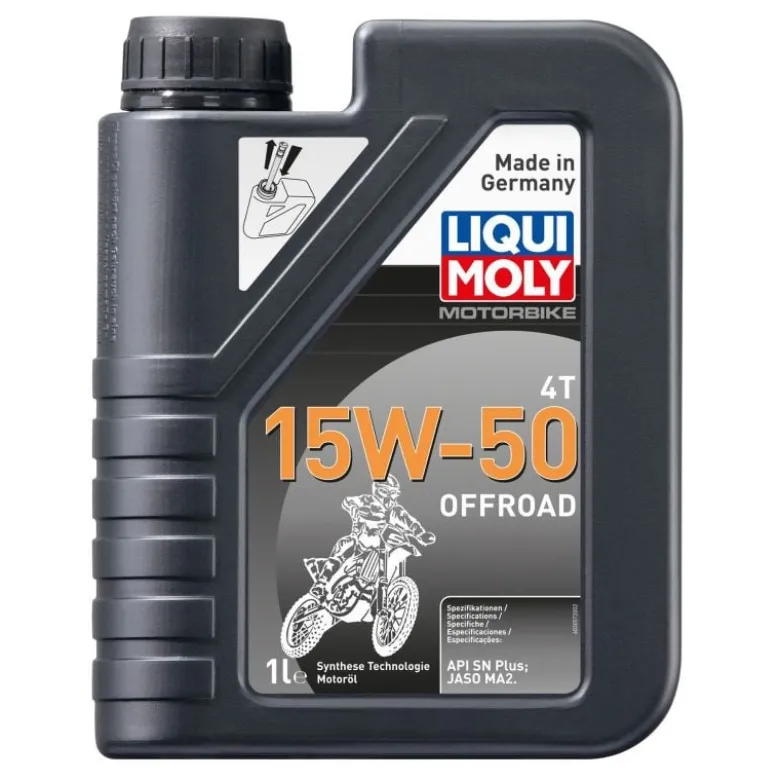 LIQUI MOLY Olej silnikowy półsyntetyczny do motocykli 15W50 Offroad