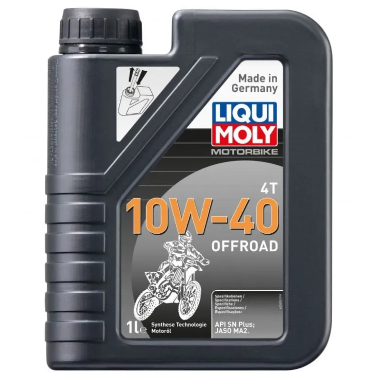LIQUI MOLY Olej silnikowy półsyntetyczny do motocykli 10W40 Offroad