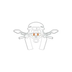 Mocowanie na wsporniku kierownicy Lampa Titan Opti M8 Pro