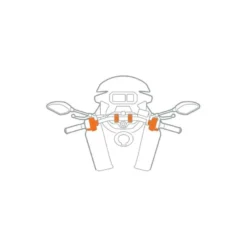 Mocowanie na wsporniku kierownicy, sprzęgła i hamulca Lampa Titan Opti M6 Pro