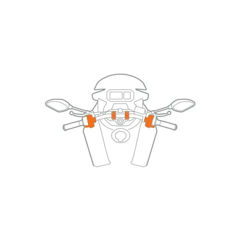 Mocowanie na wsporniku kierownicy, sprzęgła i hamulca Lampa Titan Opti M6 Pro
