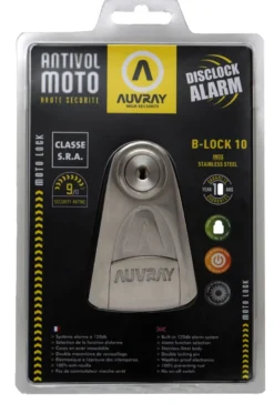 Nierdzewna Blokada Na Tarczę Z Alarmem Auvray B-lock 10