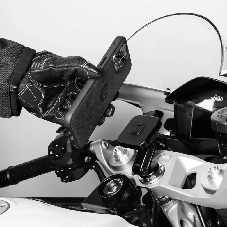 Peak Design Uchwyt Motocyklowy Do Telefonu Na Główkę Ramy Z Ładowaniem