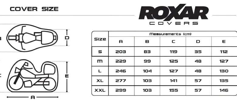 Pokrowiec na motocykl Roxar