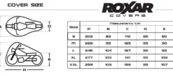Pokrowiec na motocykl Roxar