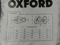 Pokrowiec Wodoodporny na Motocykl Oxford Aquatex