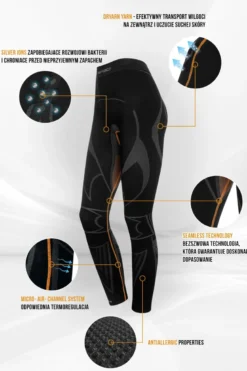 Spaio Legginsy Termoaktywne Extreme-Pro Damskie