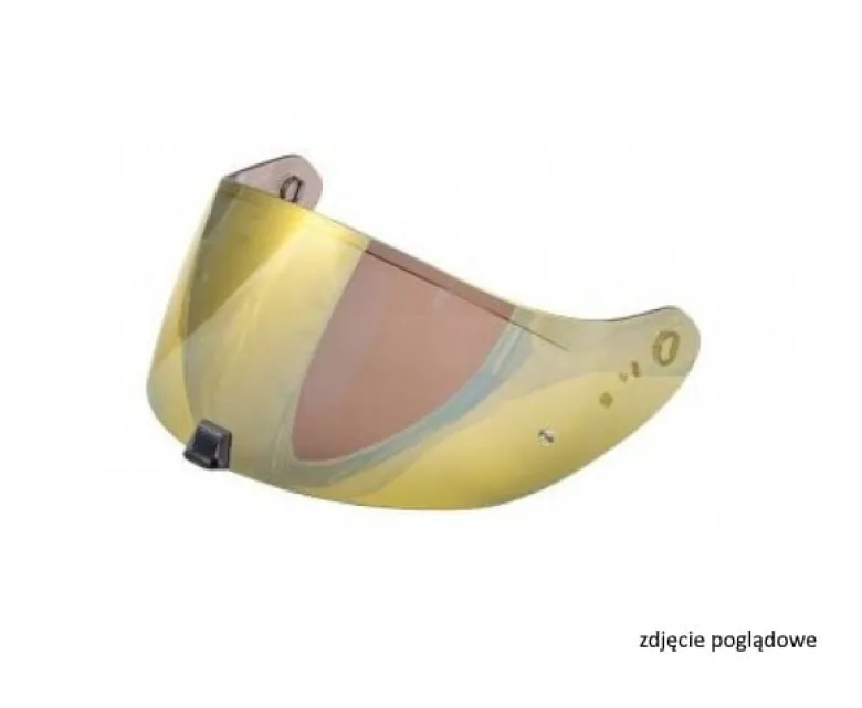 Szybka Wizjer Złoty Lustro do kasku Scorpion EXO-491