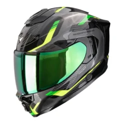 Wizjer zielony lustrzany Scorpion KDS-F-03 do kasków Exo-GT SP/1500/530 AIR