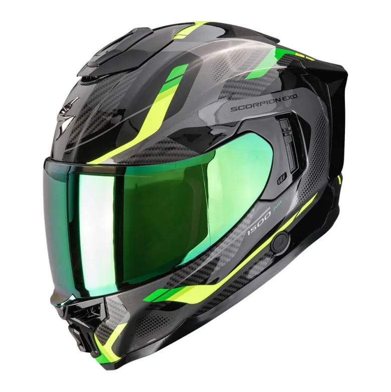 Wizjer zielony lustrzany Scorpion KDS-F-03 do kasków Exo-GT SP/1500/530 AIR